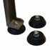 Imagen de Cojinetes de goma para las patas del extractor con tornillo M8 (3 piezas), imagen 1