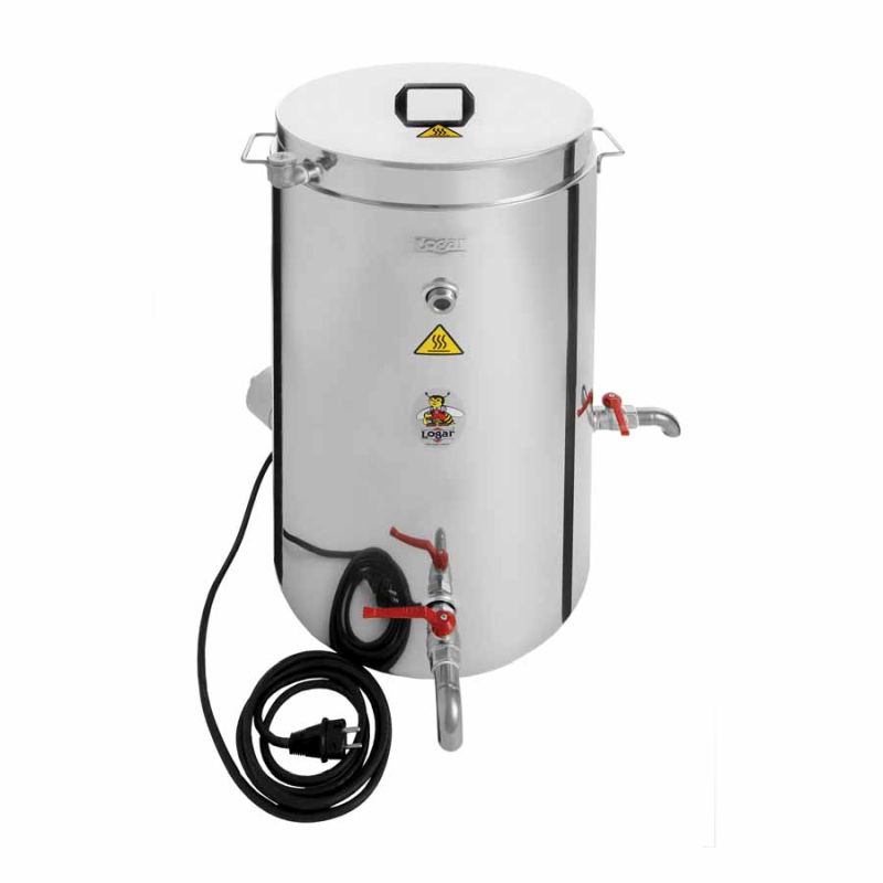 Esterilizador de cera Logar 75 l, triple pared con aislamiento, 3 kW