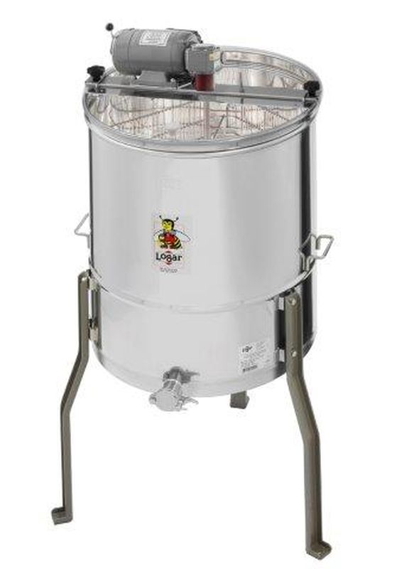 Logar extractor 4 marcos, motor 110W, recipiente 52 cm, marcos 30 x 48 cm