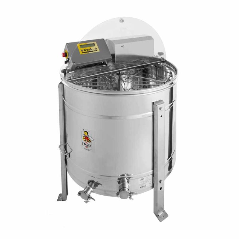 Logar Extractor automático de 6 cuadros, depósito Ø 76 cm, motor 180W, totalmente electrónico, cuadros 24 x 48 cm