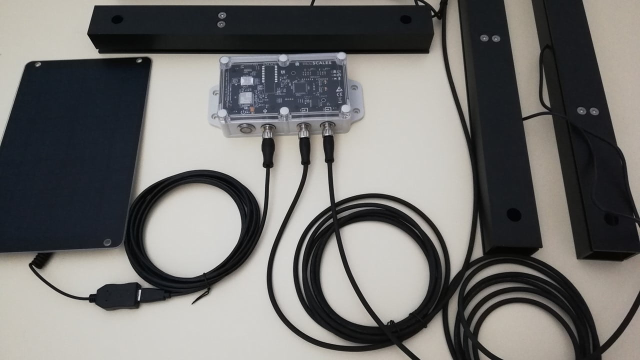 Configuración con dos sensores de peso