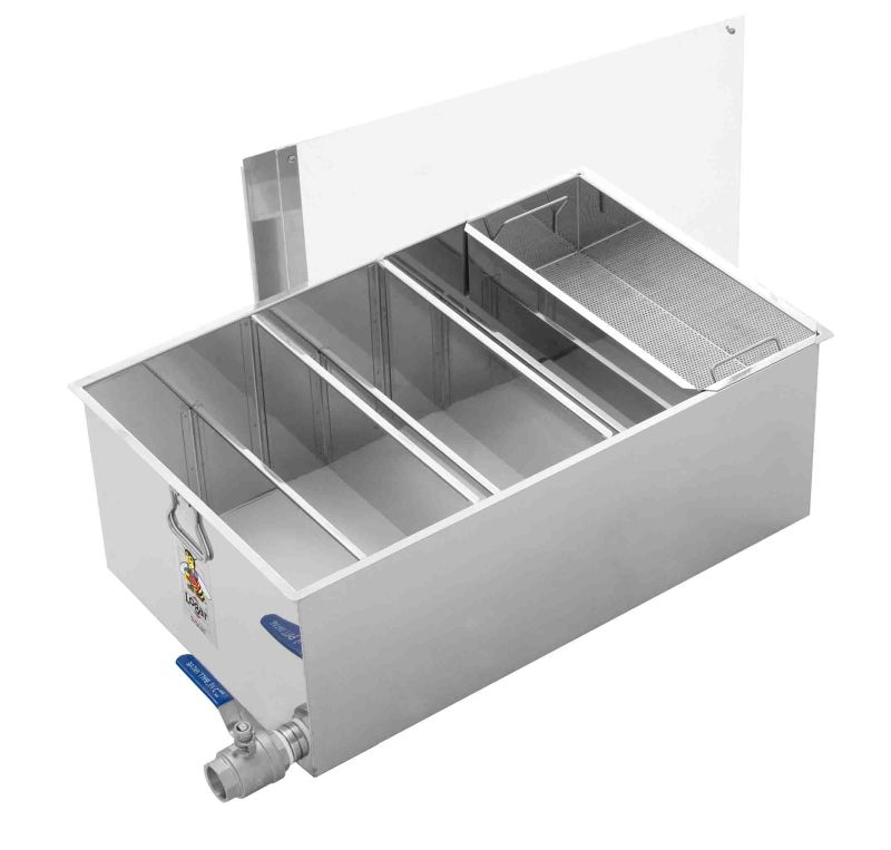 Depósito clarificador Logar de 6 cámaras 87 cm – con calefacción en la base