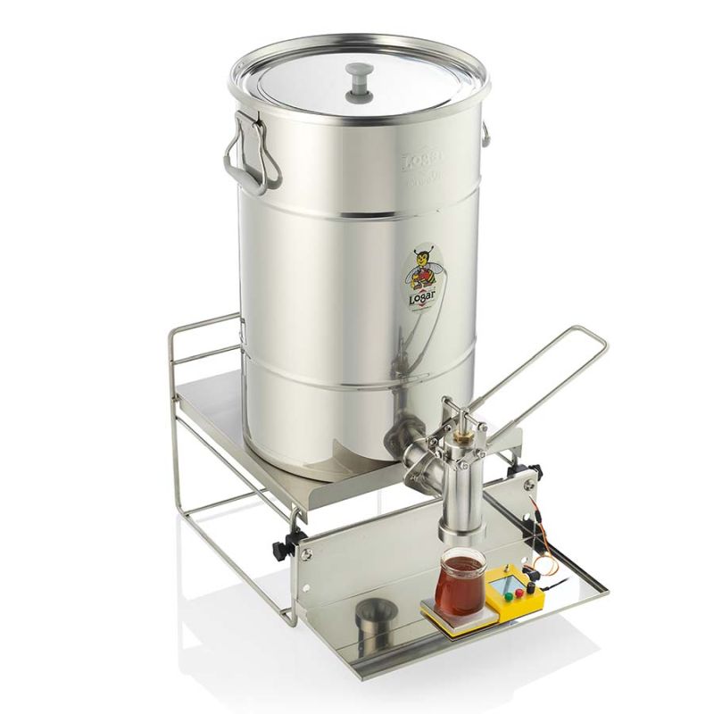 Set Envasadora de miel Logar con grifo antigoteo – Art. n.º 7292