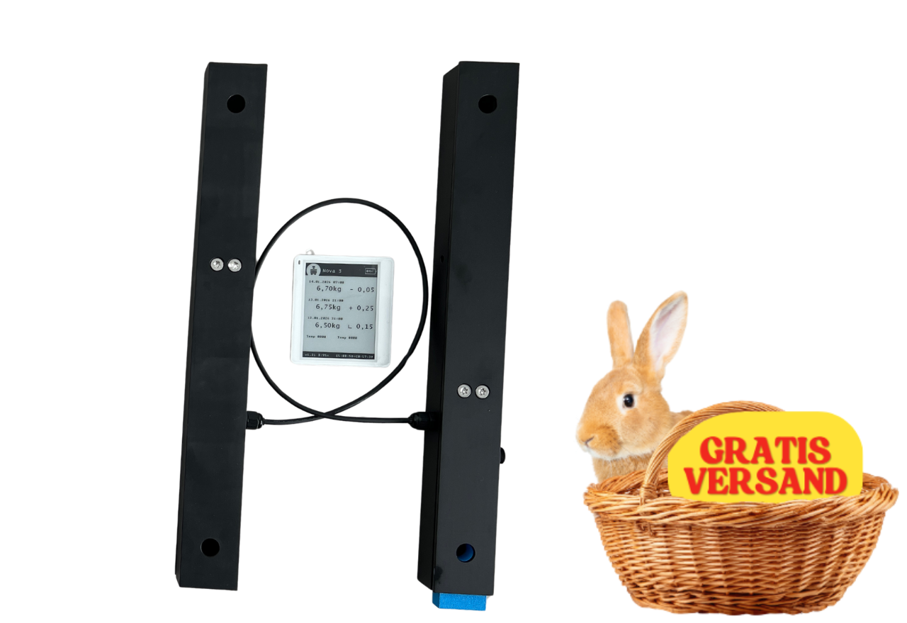 Báscula Beescales Compact para una colmena con pantalla inalámbrica