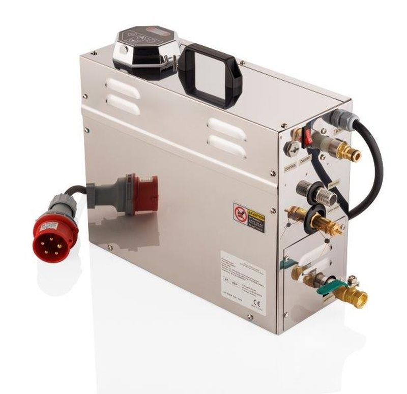 Fundidor de cera a vapor Logar rectangular para gas, acero inoxidable