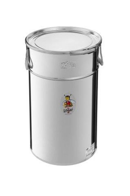 Depósito cónico Logar 50 kg con aro de apriete y junta de silicona